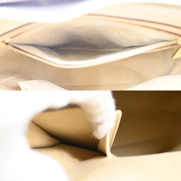 LOUIS VUITTON Logo Looping GM Shoulder Bag Monogram Leather Brown M51145 26RL728 - Picture 13 of 15